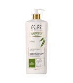 Felps Quiabo Okra Anti-Frizz Nanobotox treatment bottle, 1L professional salon size, white and green packaging