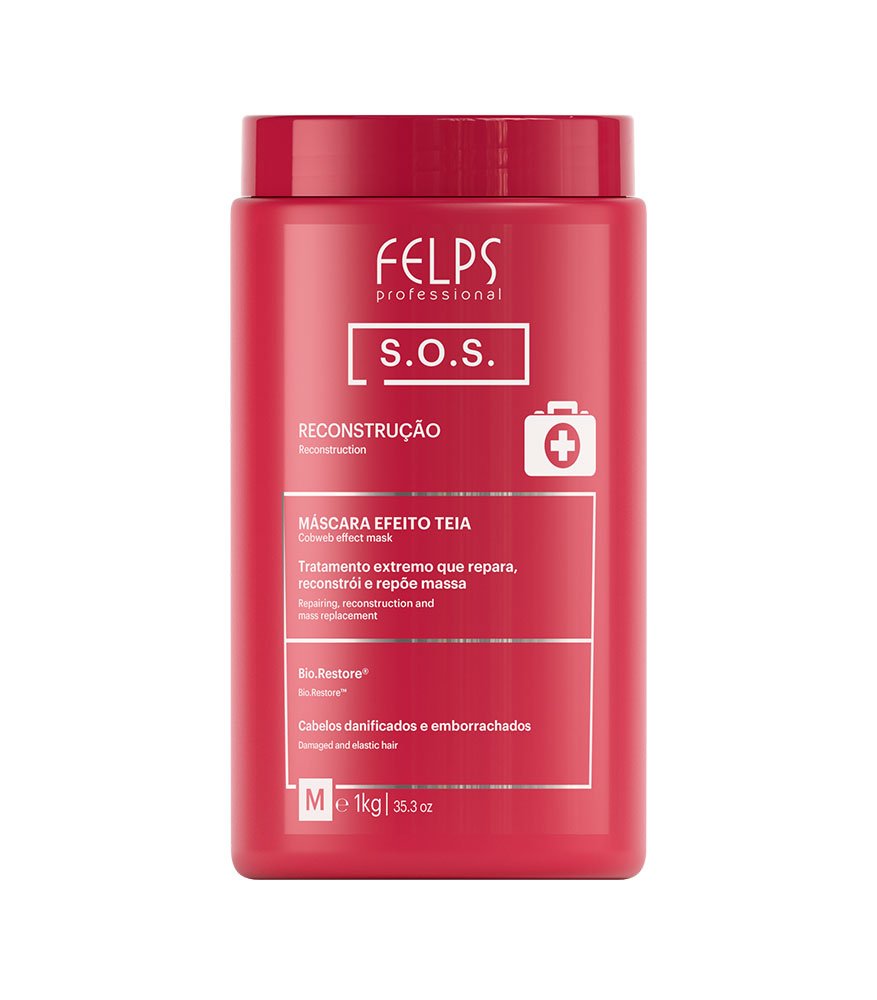 SOS_Mscara_1Kg_frente Felps - SOS EXTREME REPAIR MASK - 1kg – Image 1