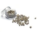 SILICONE LINED MICRO RINGS / BEADS - 5mm - 1000 micro rings