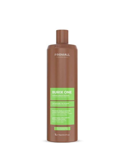 One-litre salon Nanoplastia straightening treatment for thick, coarse, curly hair