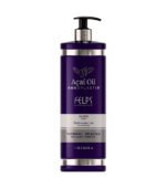 Blonde nanoplastia smoothing treatment bottle with violet pigment for tone control