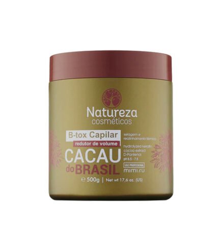 Natureza Botox Cacau do Brasil product packaging Canada