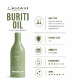 L'Amari Buriti Oil – Keratin Straightening Treatment – 500ml - Image 2