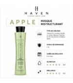 Haven Apple – Traitement lissant à la kératine – 500ml – Image 2