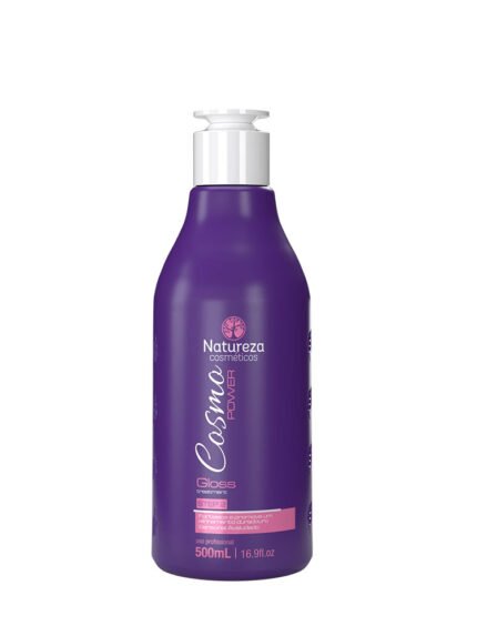 Salon keratin smoothing treatment bottle for colour-treated, porous hair, 500ml