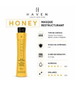 Haven Honey – Traitement lissant à la kératine – 500ml – Image 2