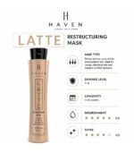 Haven Latte – Keratin Smoothing Treatment – 500ml - Image 2