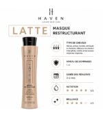 Haven Latte – Traitement de lissage à la kératine – 500ml – Image 2