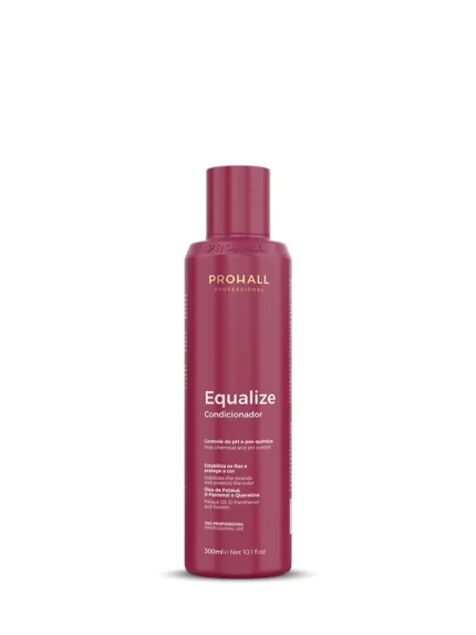 Bouteille de revitalisant neutralisant Prohall pour cheveux traités chimiquement et abîmés