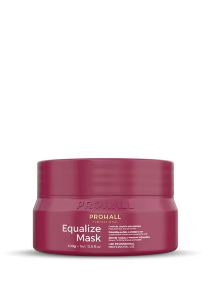 Pot de masque capillaire reconstructeur pour cheveux traités chimiquement et affaiblis, 300 g