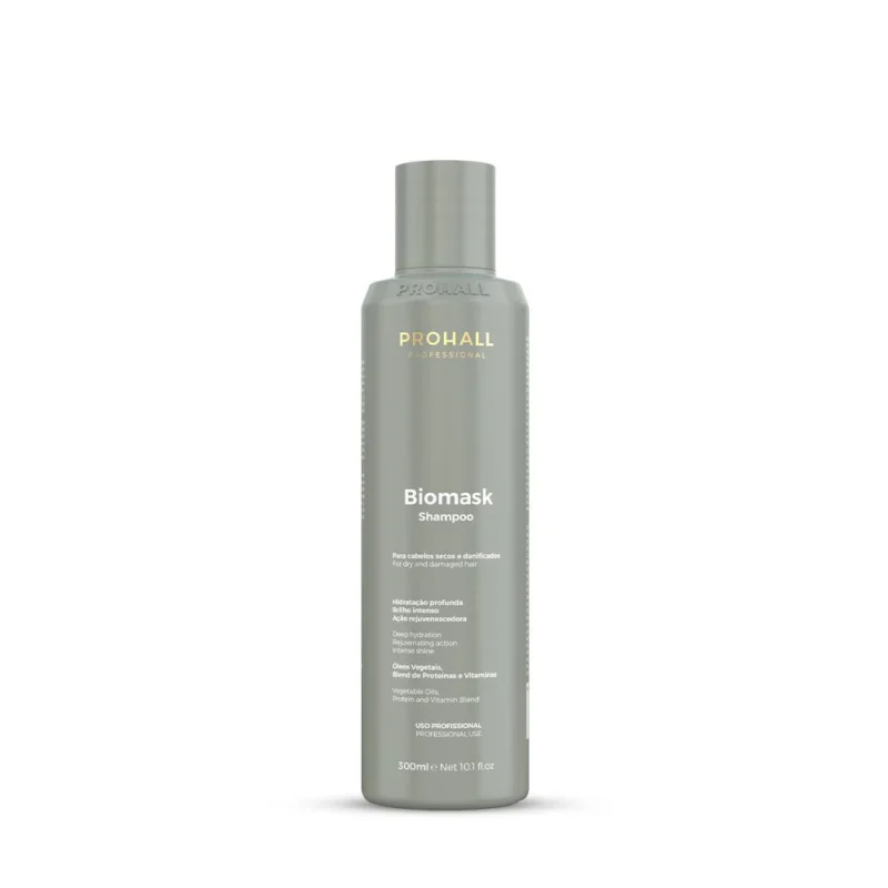 Prohall Biomask shampoo bottle