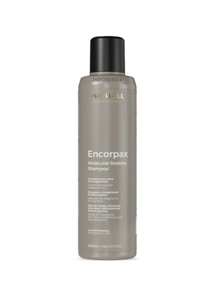Shampooing Prohall pour cheveux traités chimiquement, nettoyage doux avant traitements de reconstruction