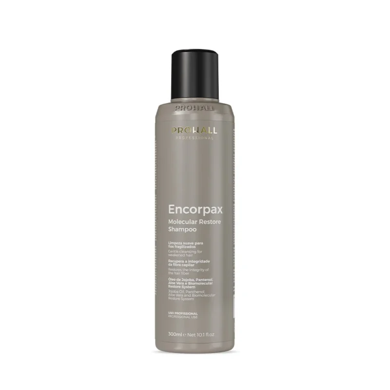 Shampooing Prohall pour cheveux traités chimiquement, nettoyage doux avant traitements de reconstruction