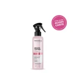 Acidifying finishing spray bottle for daily hydration, shine and heat protection