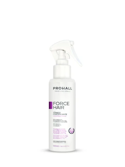 Bouteille de tonique capillaire Prohall Force Hair de 120 ml, croissance et fortification